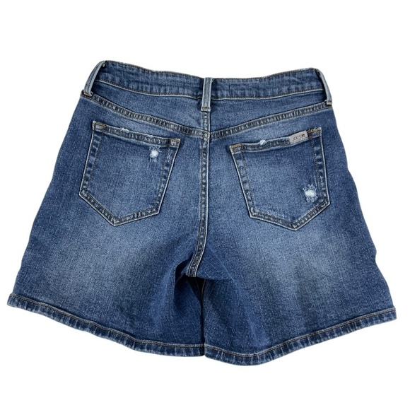 Joe’s Jeans Distressed Denim Jean Shorts  Size 27  Mid-rise - Picture 2 of 9